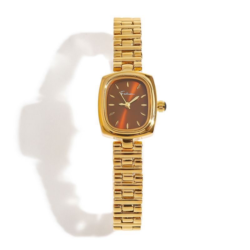 Watch 1 Stainless Steel Square Watch