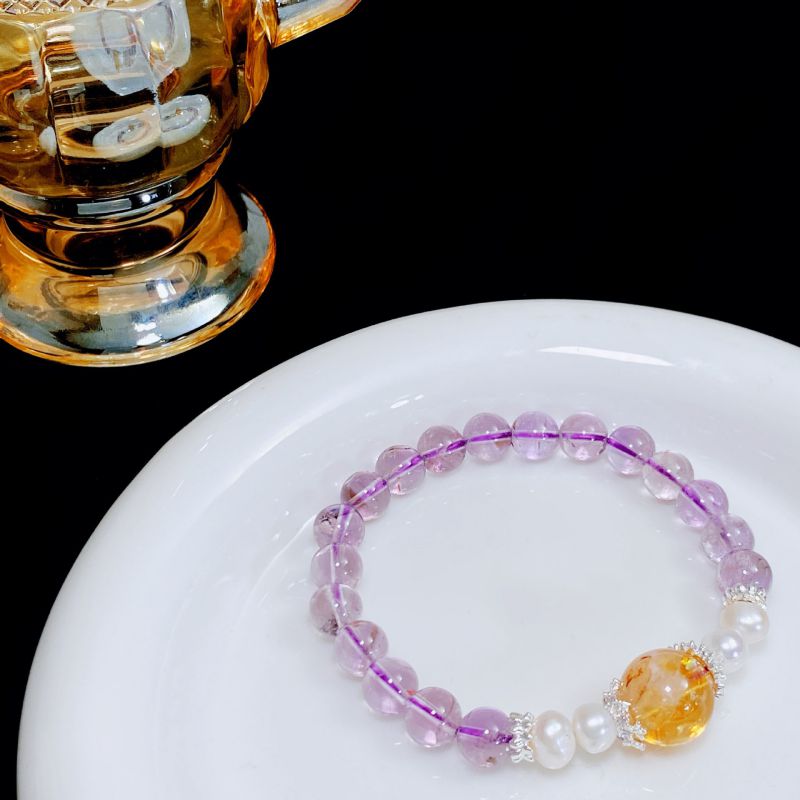 Pulsera De Cuentas De Cristal