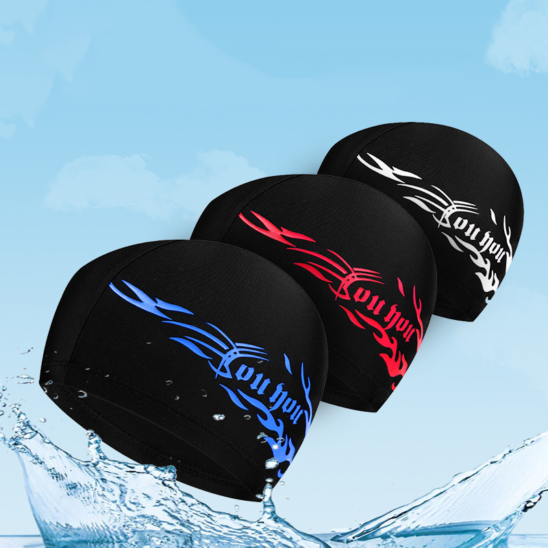 Gorro De Baño Estampado De Poliéster