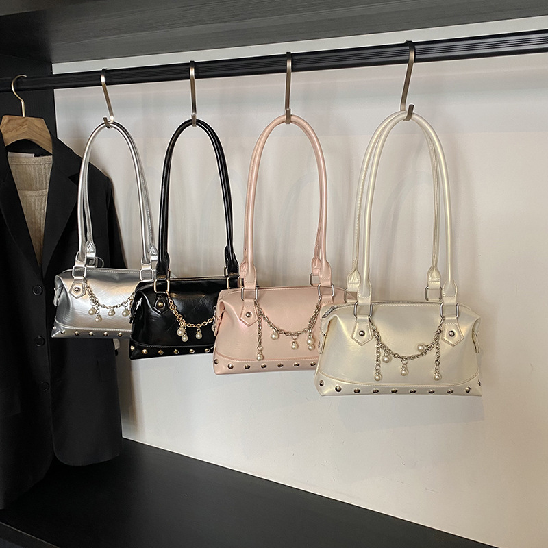 Bolso De Hombro De Pu De Gran Capacidad