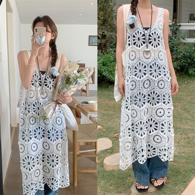 Vestido Sin Mangas Hueco