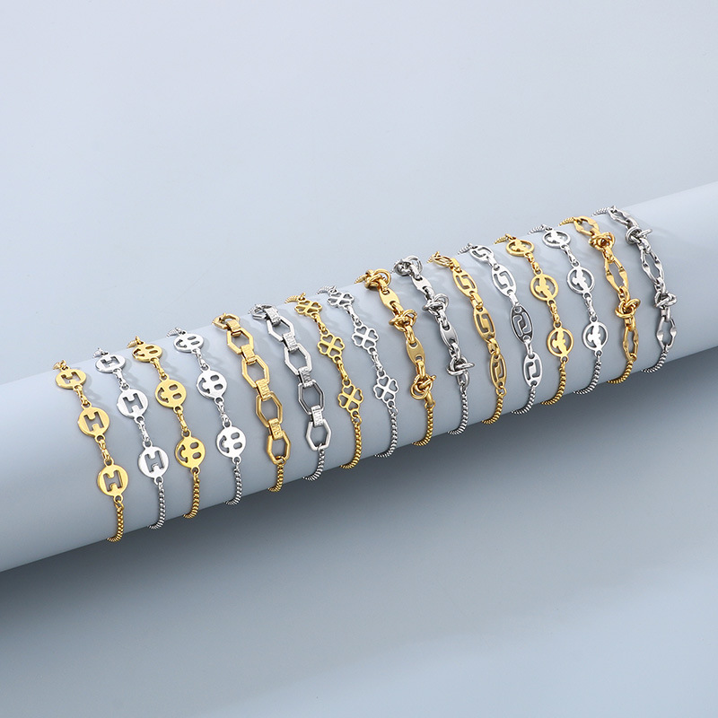 Pulsera Extraíble Con Costuras De Acero Inoxidable