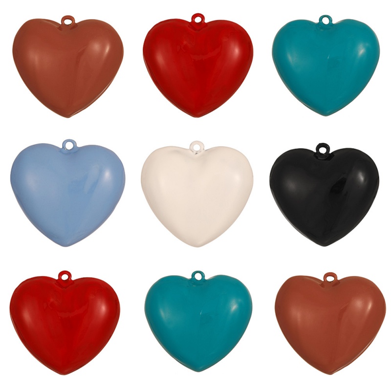 Accesorios De Corazón Con Goteo De Aceite De Cobre