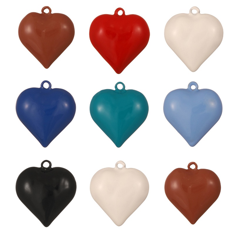 Accesorios De Corazón Con Goteo De Aceite De Cobre