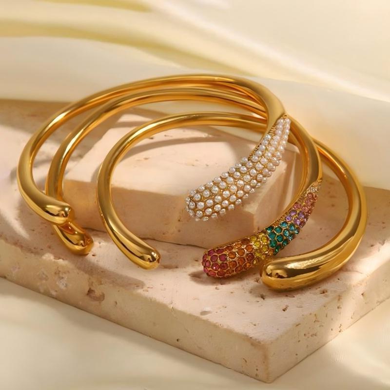 Pulsera Redonda De Acero Inoxidable