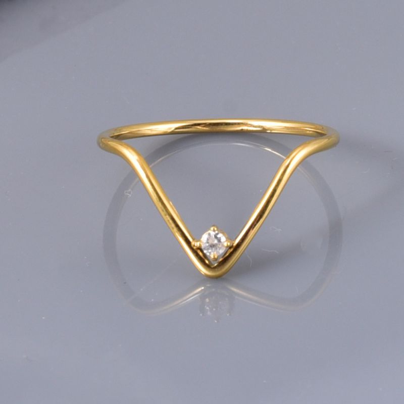 Anillo Redondo De Acero De Titanio Con Diamantes.