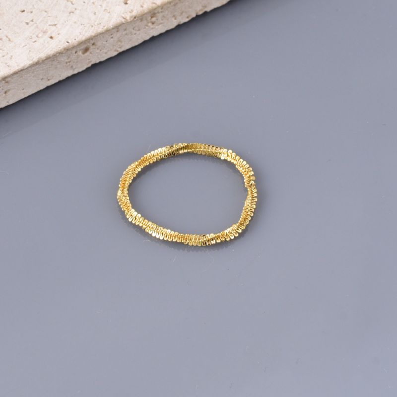 Anillo Redondo De Acero De Titanio