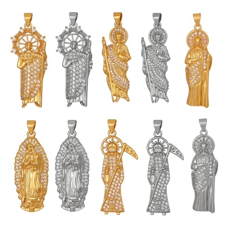 Accesorios De Retrato Con Incrustaciones De Circonitas De Cobre