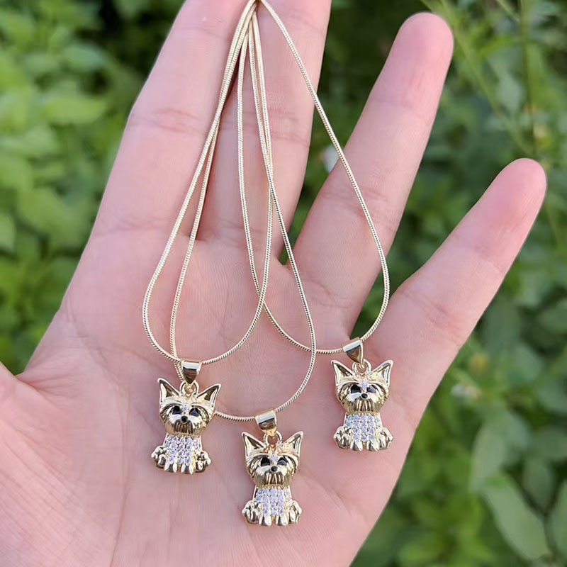 Collar De Gato Con Diamantes Bañado En Oro Y Cobre (se Vende Por Unidad)