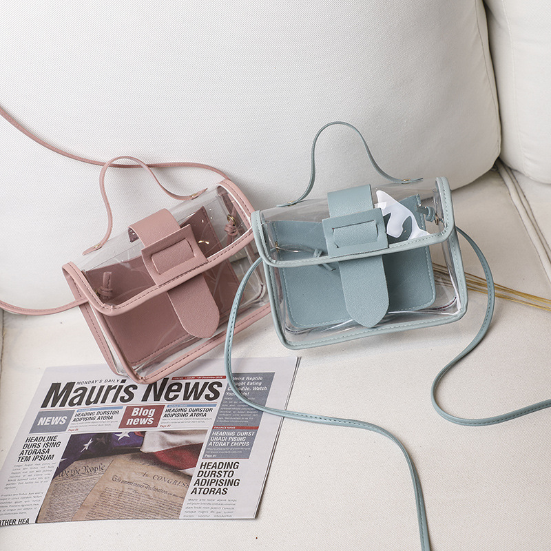 Bolso Bandolera Con Solapa De Pvc