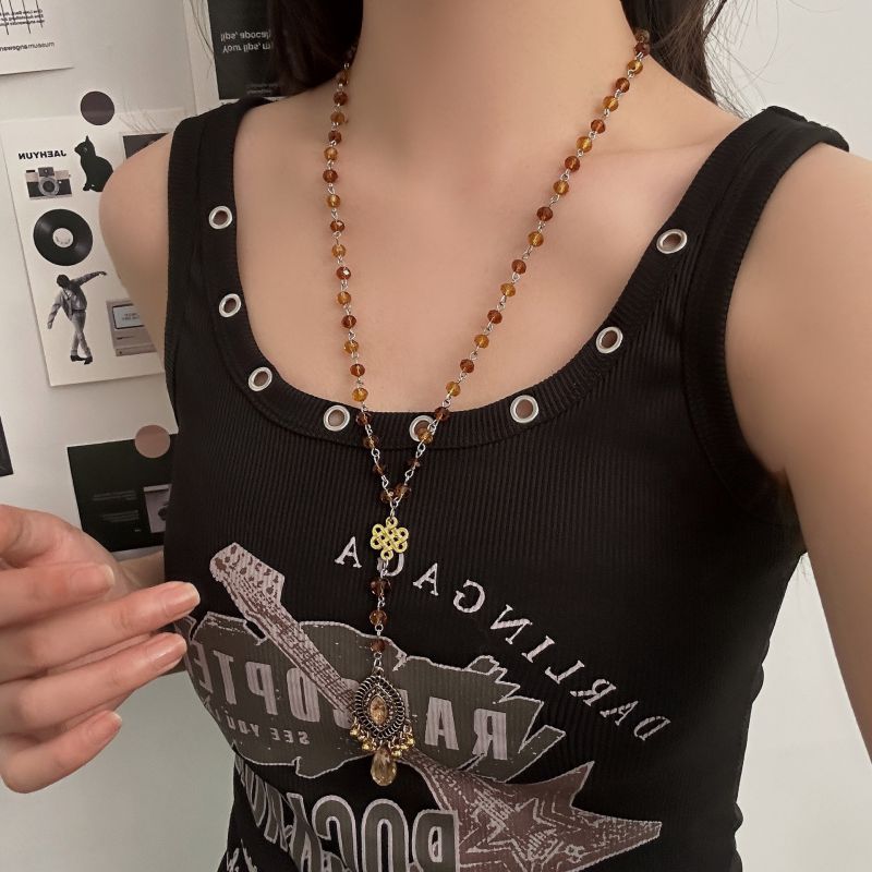 Collar De Cristales Irregulares