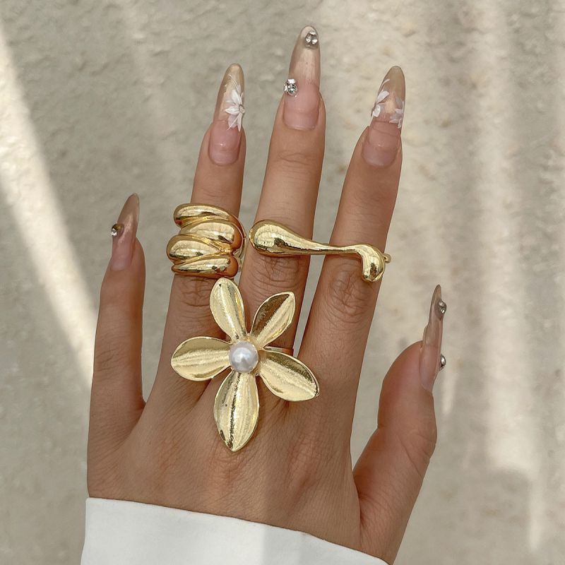 Ring 1# Alloy Irregular Ring
