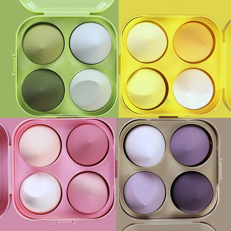 Huevo De Maquillaje Húmedo Y Seco