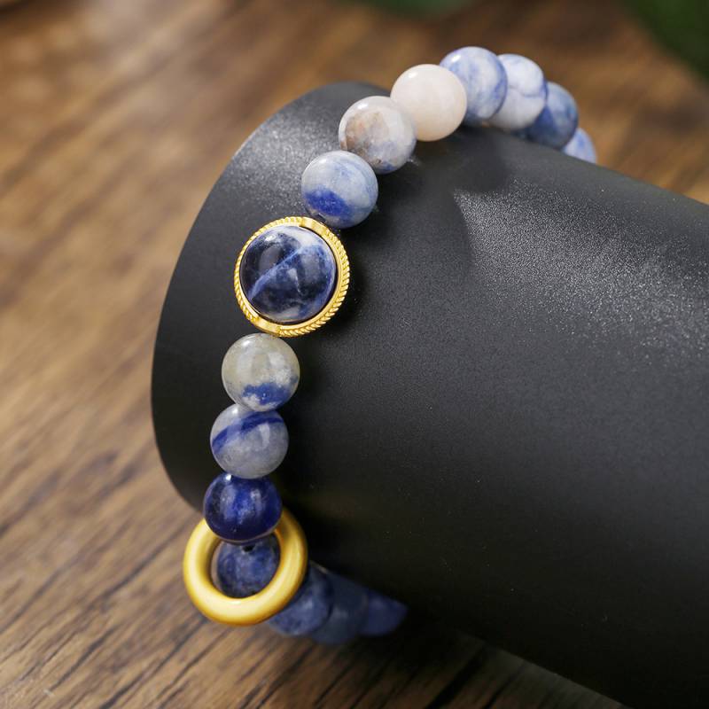 Pulsera De Cuentas Geométricas