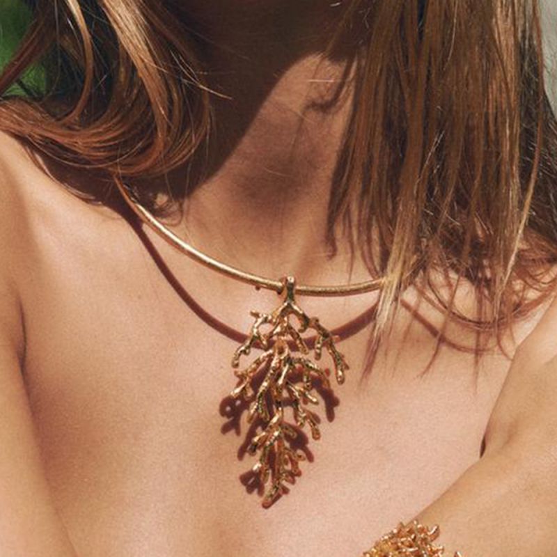 Pendientes De Coral De Aleación