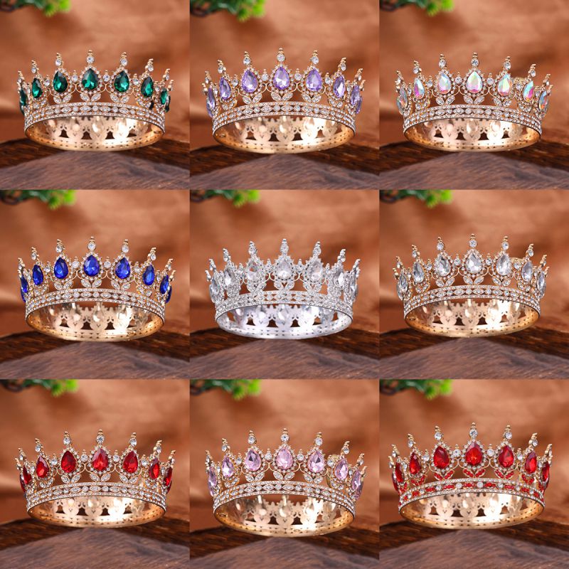 Gold Alloy Diamond Round Crown