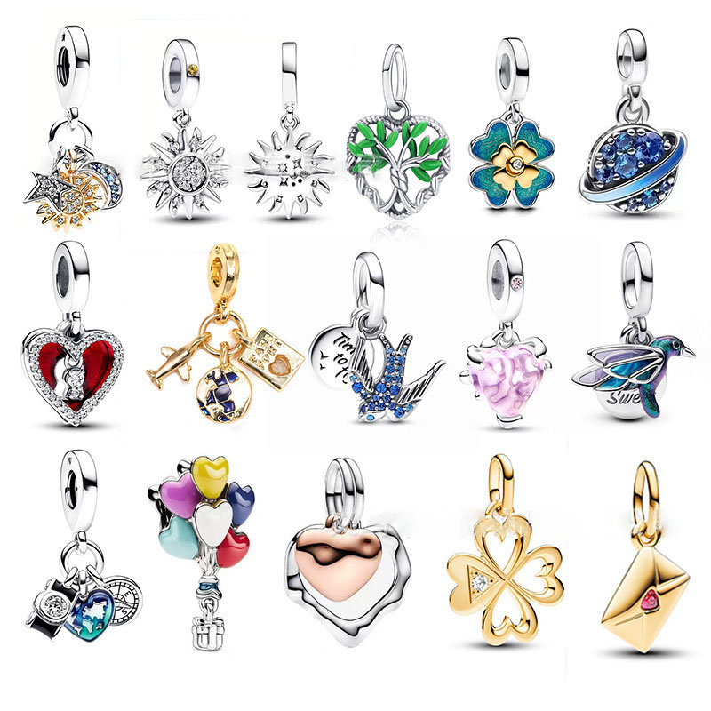 1# Alloy Diamond Geometric Diy Pendant Accessories