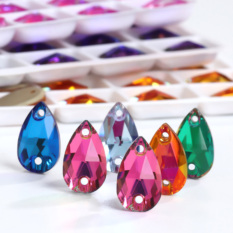 White Water Drop Double Hole Accessories