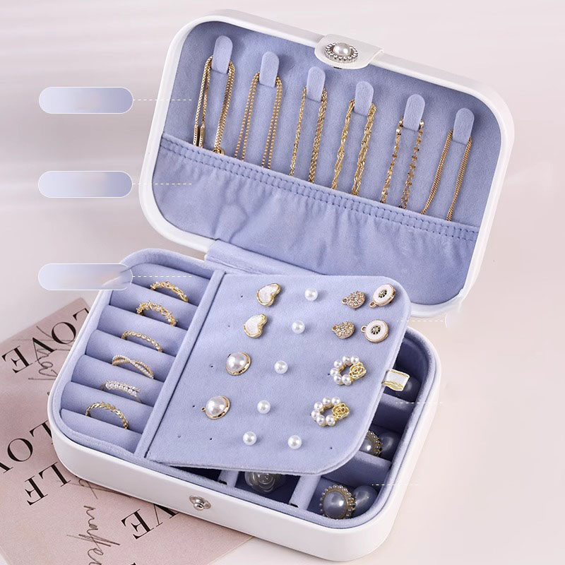 Caja De Almacenamiento Cuadrada De Cuero
