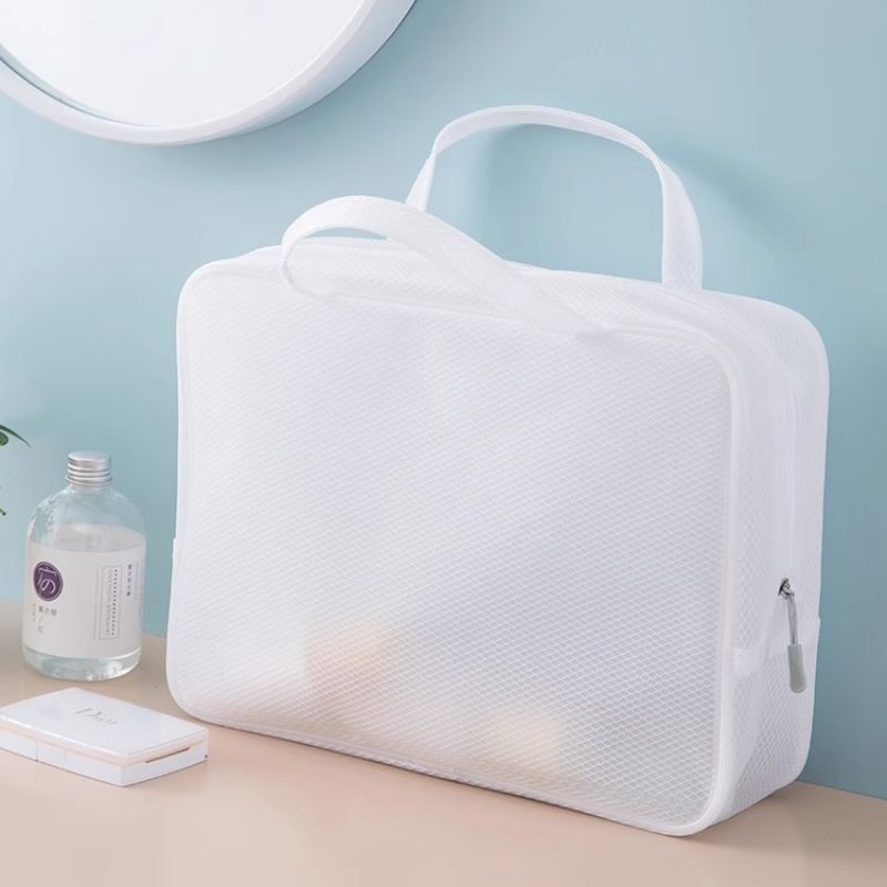 Bolsa De Almacenamiento De Malla Translúcida De Gran Capacidad