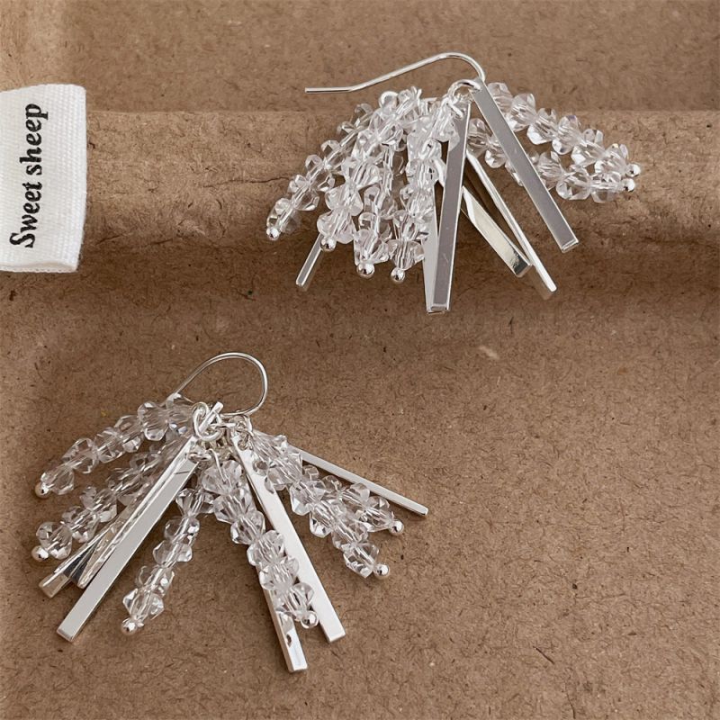Pendientes De Cuentas De Cristal