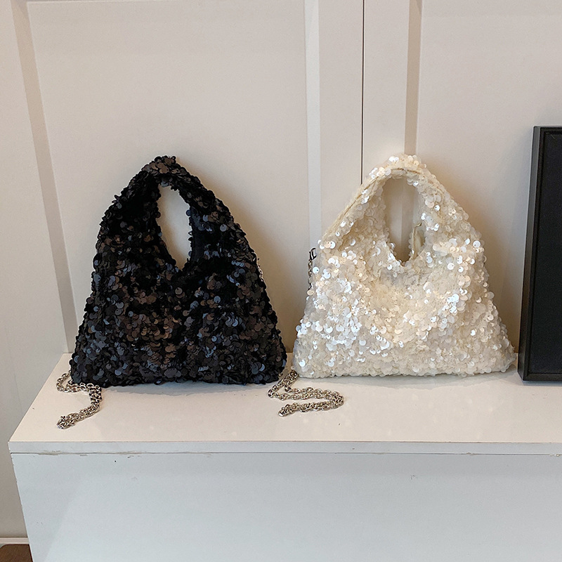 Bolso Bandolera Con Lentejuelas