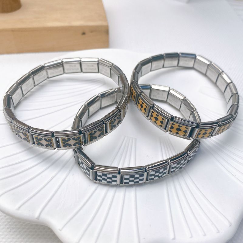Accesorios Para Módulos Cuadrados Geométricos De Acero Inoxidable