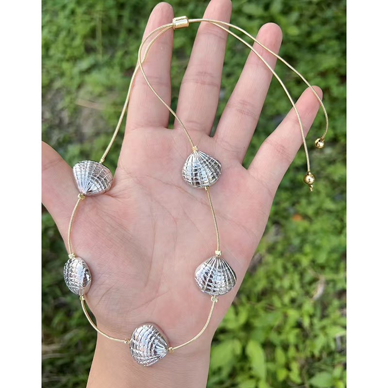 Necklace 3# Copper Shell Necklace