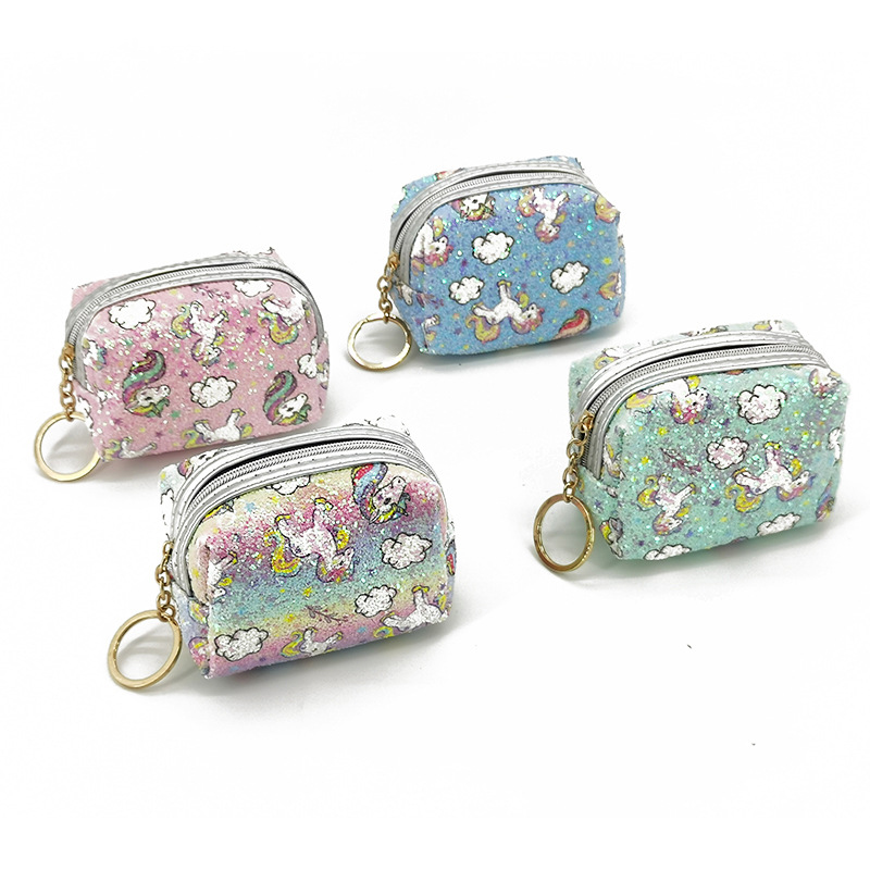 Bolsa De Almacenamiento De Unicornio Con Lentejuelas