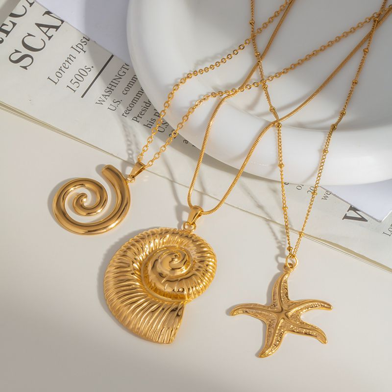 Starfish Stainless Steel Starfish Necklace