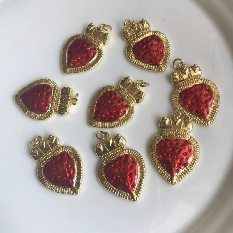 Colgante De Corazón De Cobre (sin Cadena) (individual)
