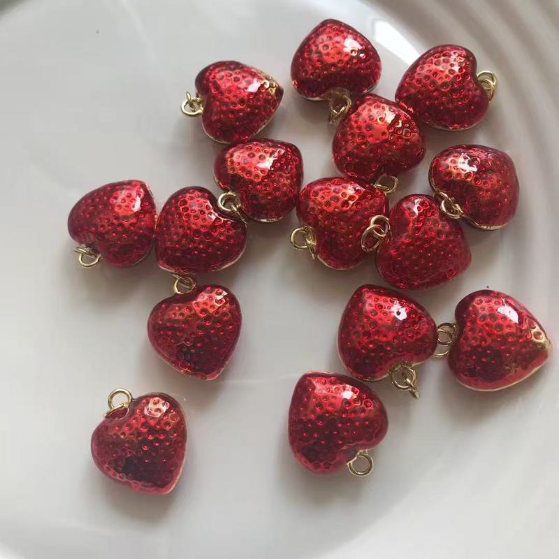 Colgante De Fresa De Cobre (sin Cadena) (individual)