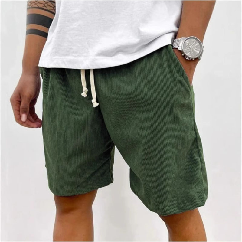 Pantalones Cortos De Poliéster Con Cordones