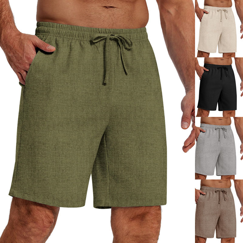 Pantalones Cortos De Poliéster Con Cordones