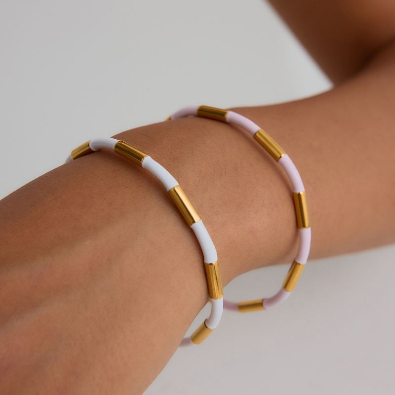 Pulsera Redonda De Acero Inoxidable