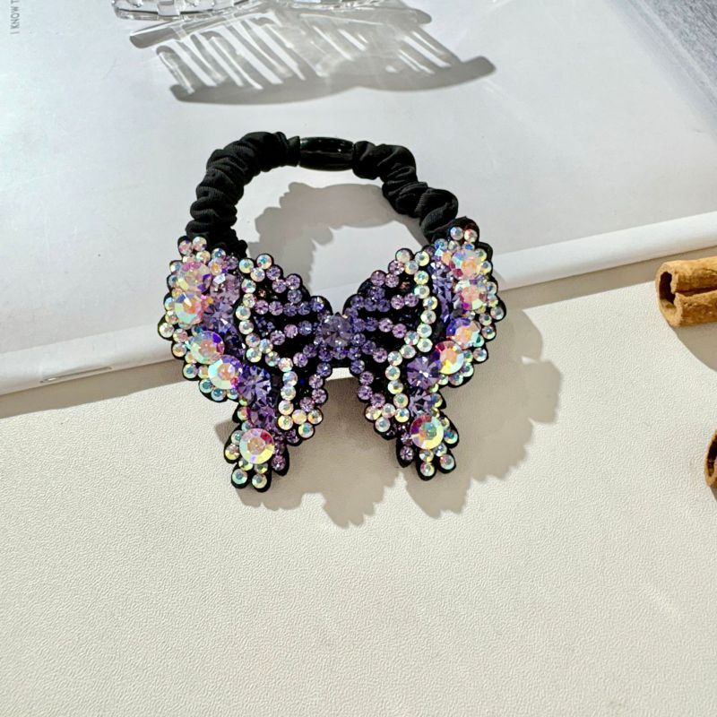 Coletero Con Mariposa De Diamantes De Imitación