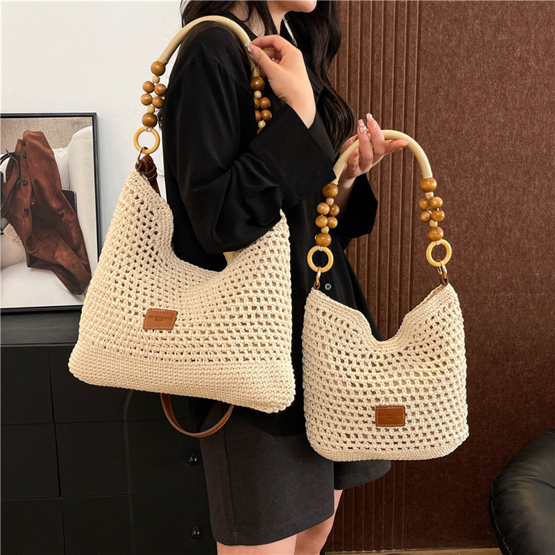 Bolso De Hombro De Punto De Gran Capacidad