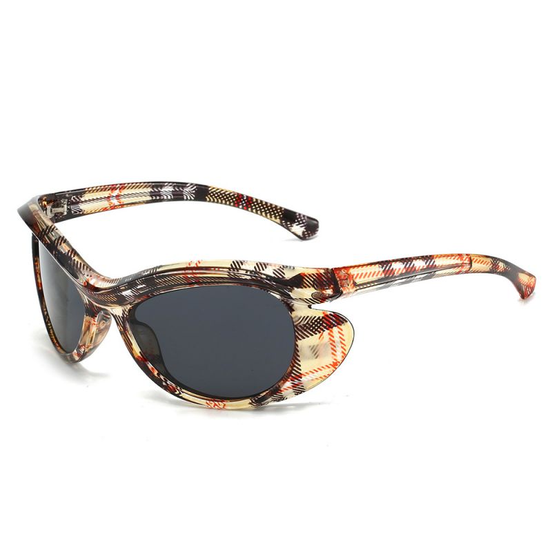 Gafas De Sol Con Montura Grande Y Diseño De Ojo De Gato