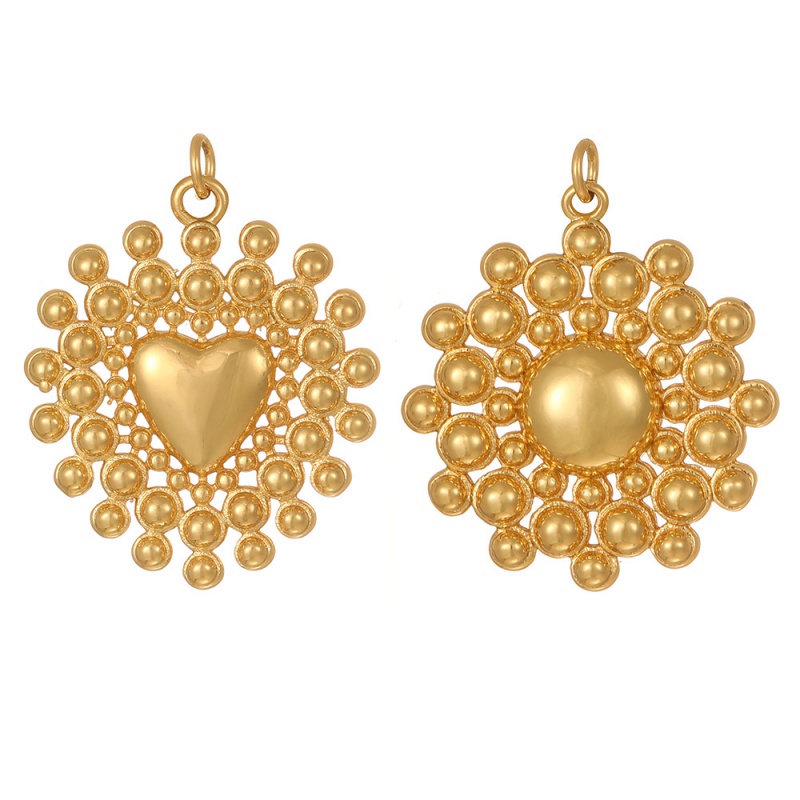 Gold 1 Copper Heart Accessories