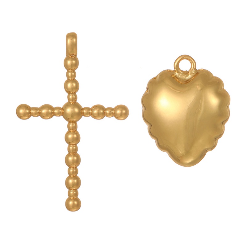 Gold 1 Copper Heart Accessories