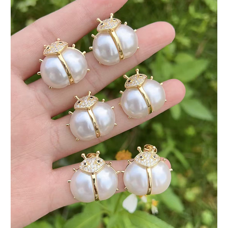 Anillo De Insecto Con Diamantes De Cobre (se Vende Por Unidad)