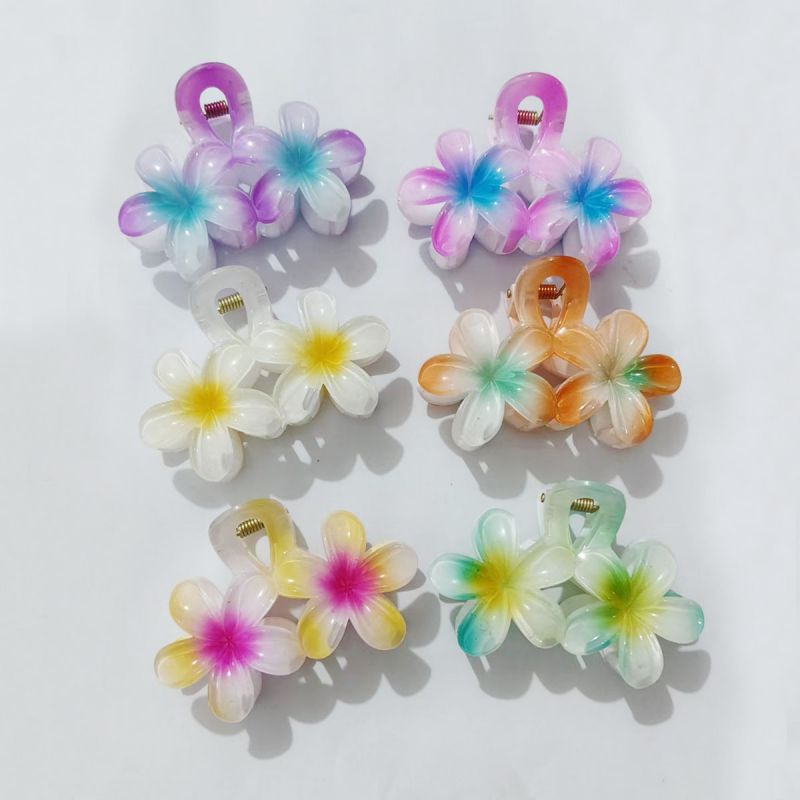 Pinza De Agarre De Plumeria De Resina