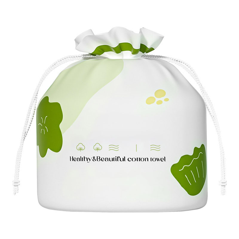 Toalla De Limpieza Facial Desechable Enrollable Con Estampado De Perlas