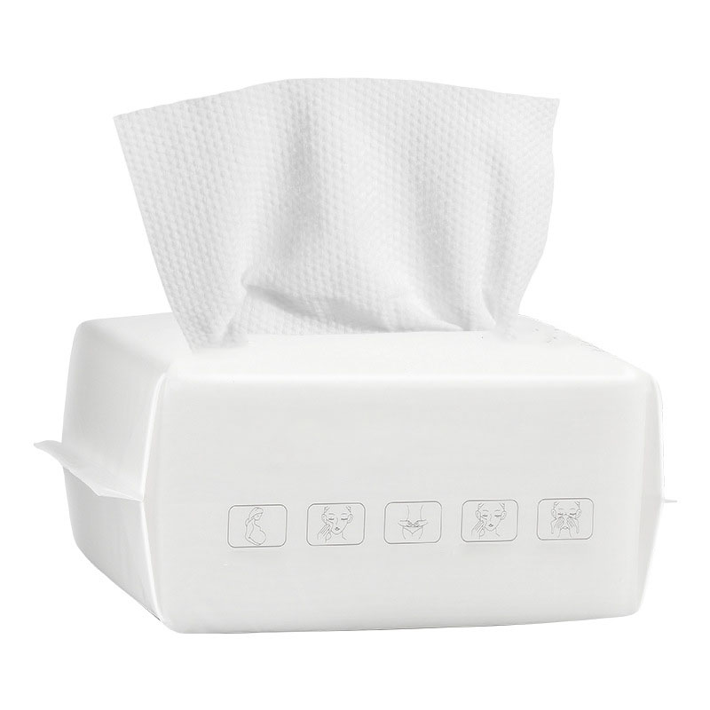 Toalla Facial Desechable Con Estampado De Perlas