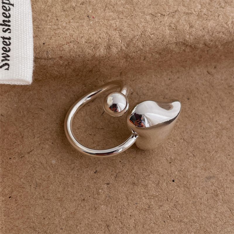 Anillo De Metal Irregular