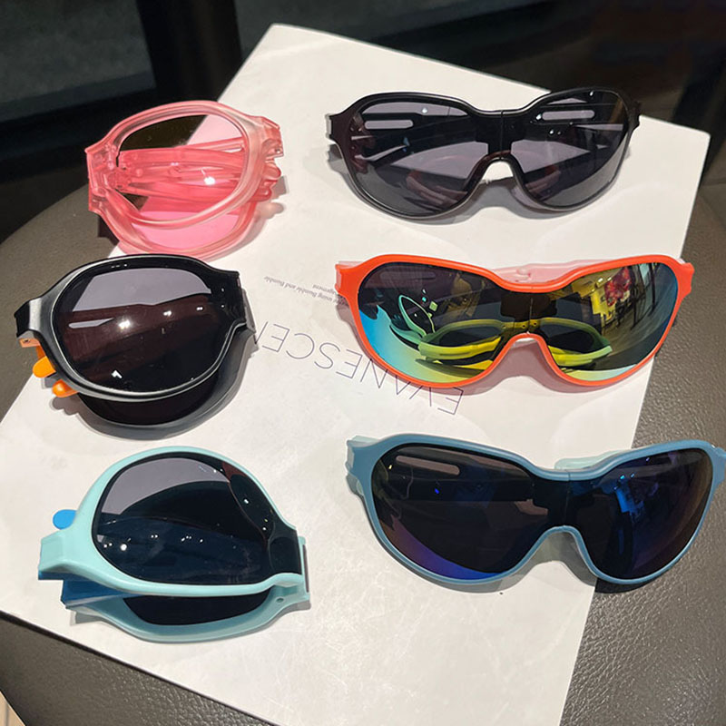 Gafas De Sol Plegables Con Montura Grande Para Pc