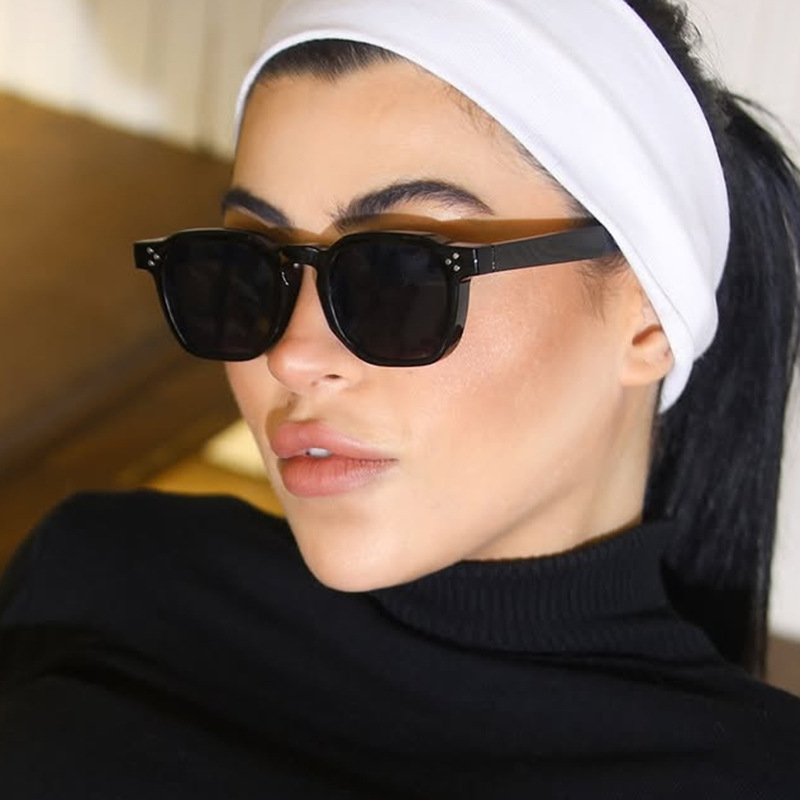 Gafas De Sol Cuadradas Con Uñas De Arroz