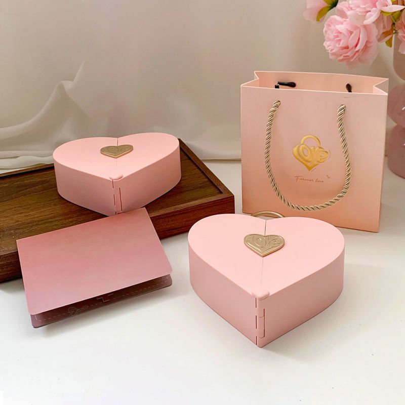 Caja De Regalo De Plástico Con Mensaje Love