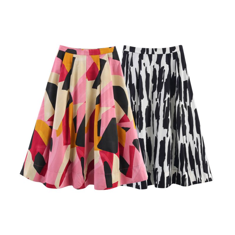 Falda Estampada