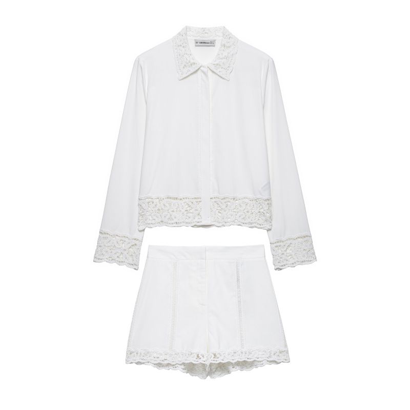 Jacket Woven Lapel Shirt